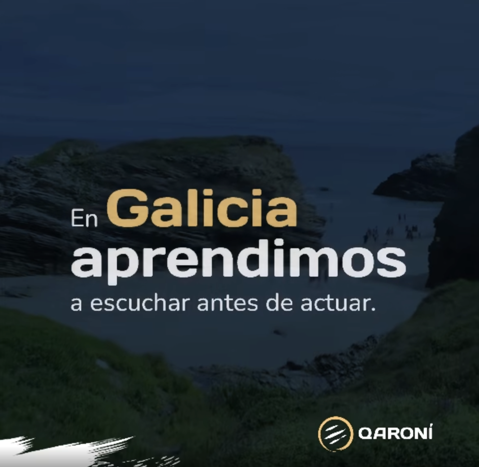 🌊 Nacimos en Galicia.