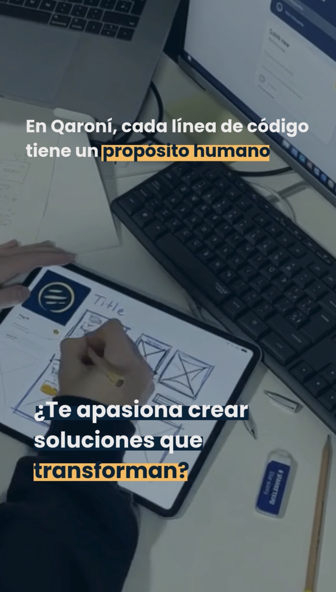 Un día en Qaroní: Donde el café y la agilidad impulsan la tecnología.