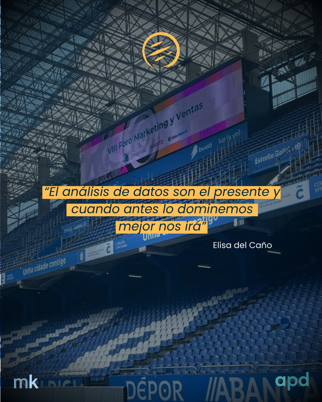 Qaroní en el VIII Foro de Marketing y Ventas: Innovación en el Estadio de Riazor