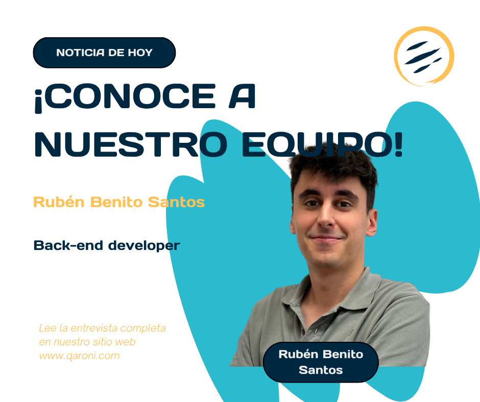 Conoce a Rubén Benito Santos: Nuestro Back- End Developer