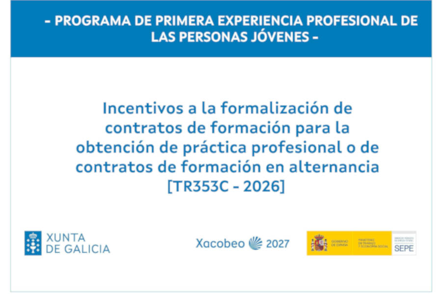FORMACIÓN SHALOM con el Programa TR353C de la Xunta de Galicia