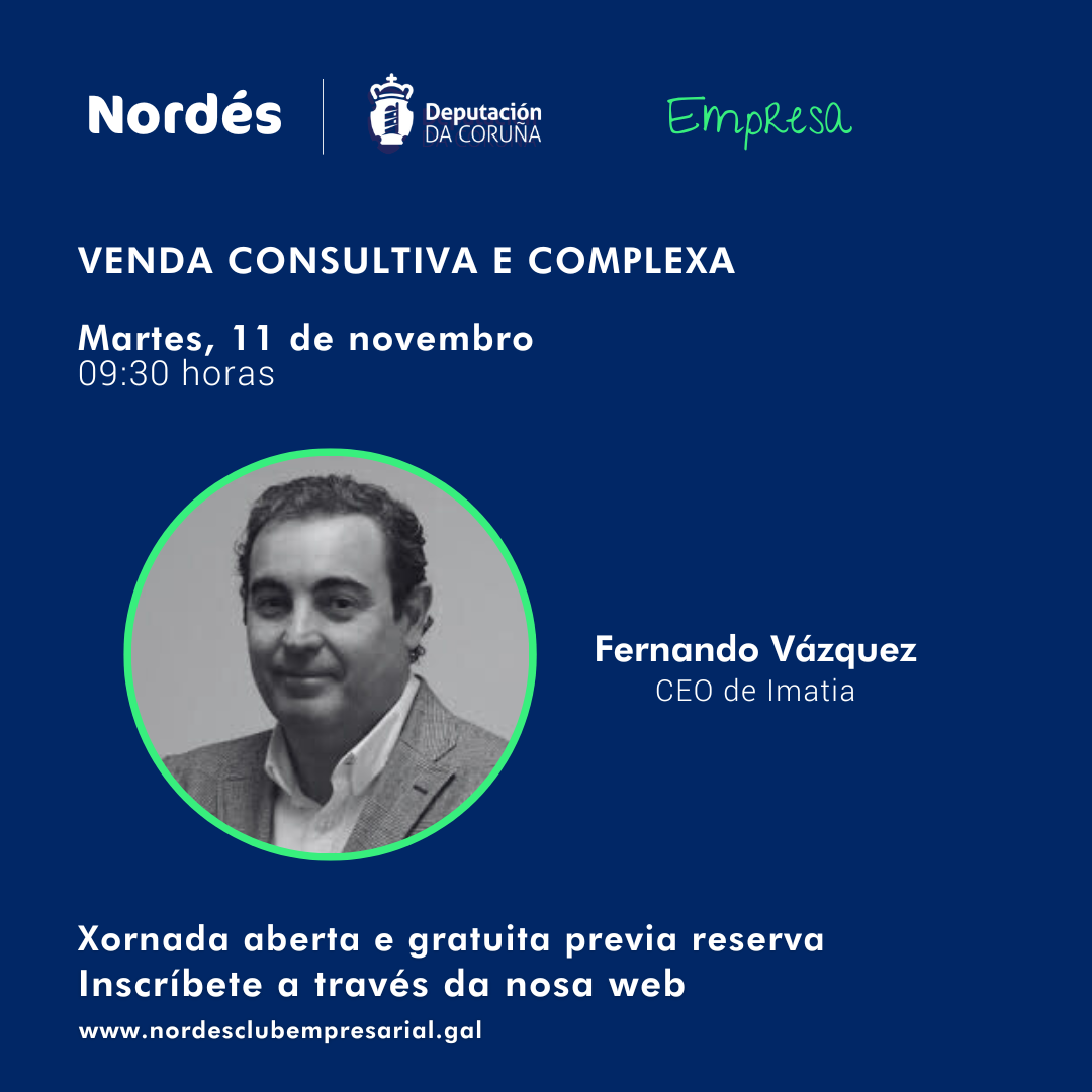 Venda consultiva e complexa, con Fernando Vázquez