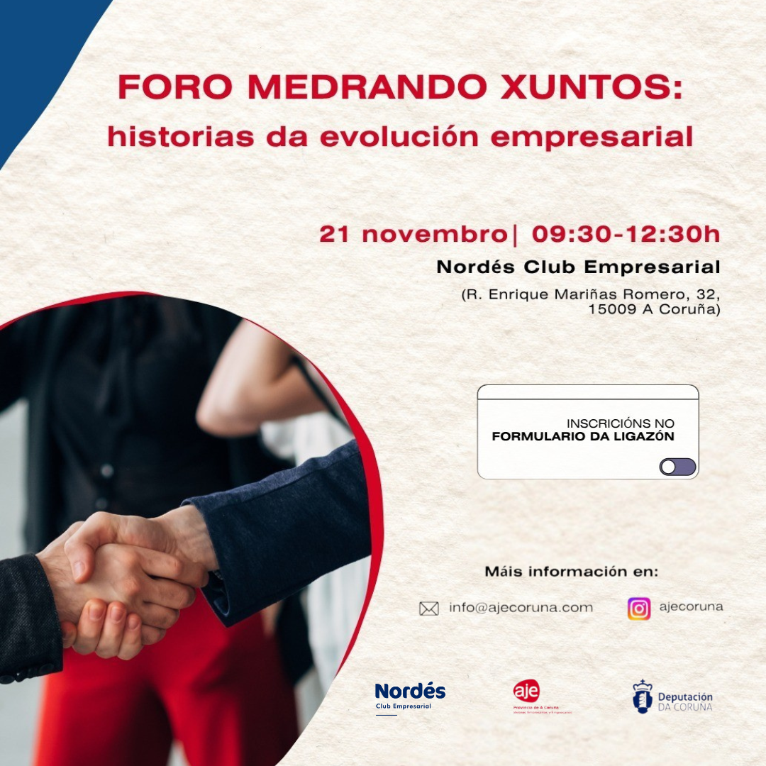 FORO Medrando Xuntos: Historias de Evolución Empresarial
