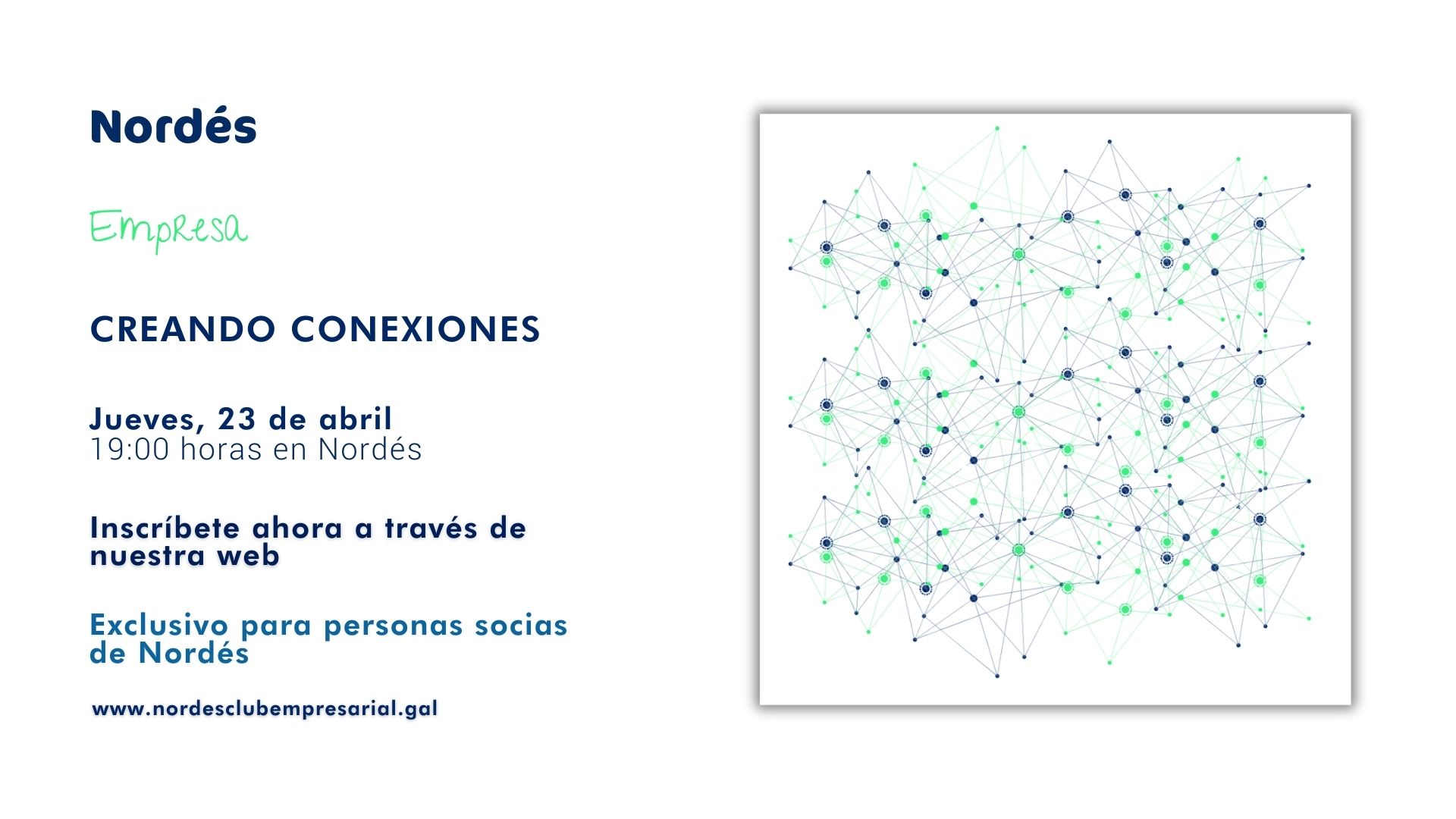 Creando Conexiones. Sesiones de networking profesional entre personas socias del Club