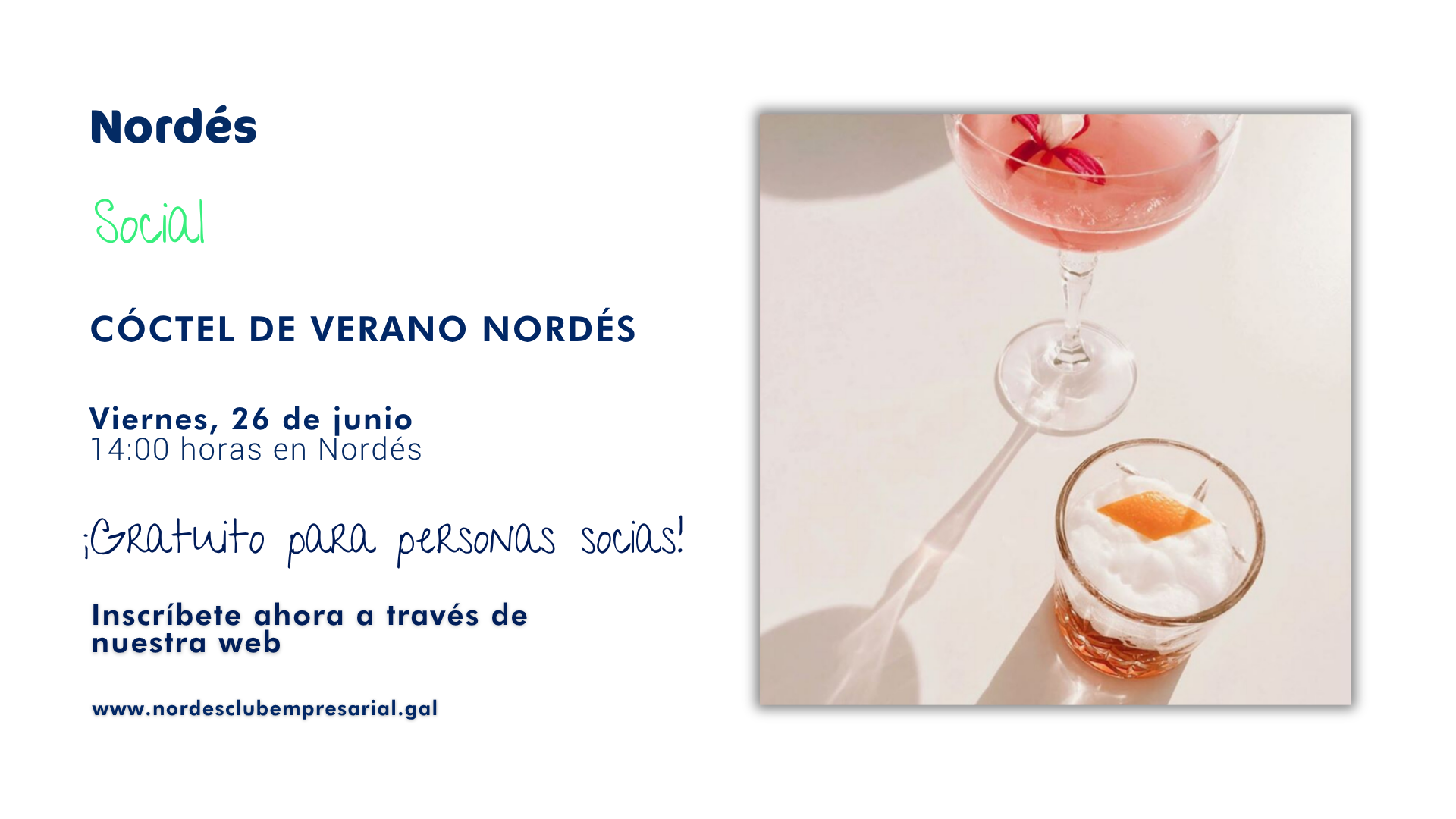 Cóctel de Verano Nordés