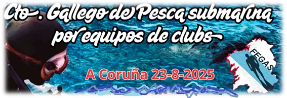 CAMPIONATO GALEGO DE PESCA SUBMARINA POR EQUIPOS 2025