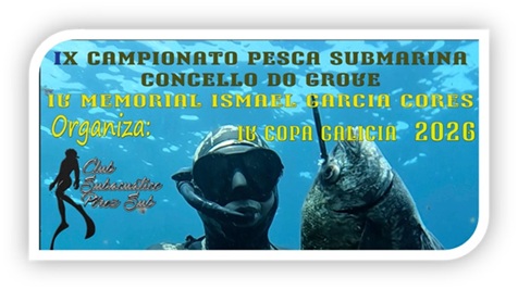 IX Campionato de Pesca Submarina CONCELLO DO GROVE