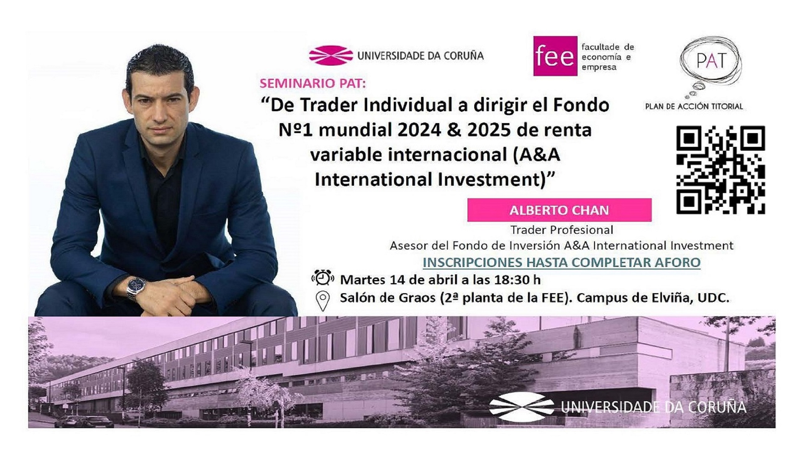 Seminario PAT: 14 de abril, 18:30 horas