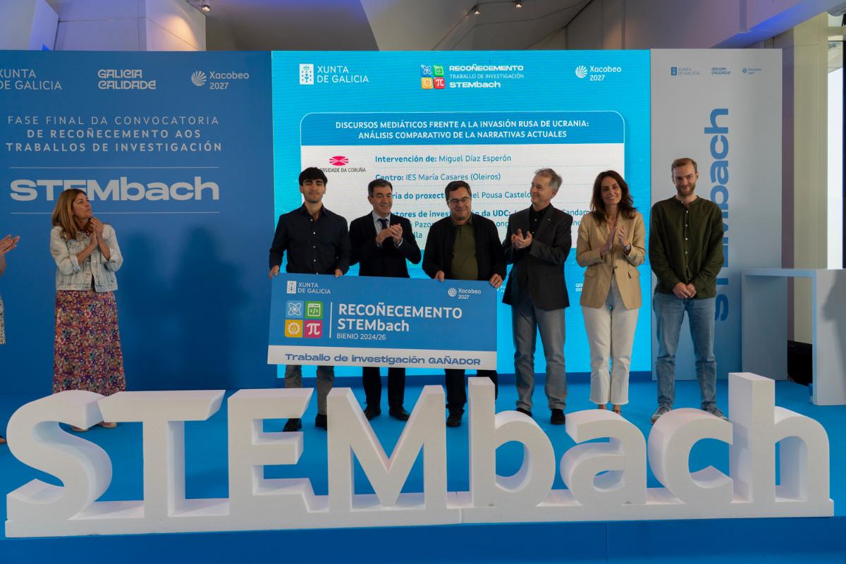 Un trabajo tutorizado por investigadores de la FEE y ECOBAS gana el premio STEMbach de la Xunta de Galicia