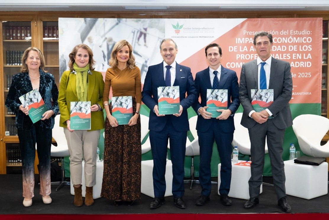Estudio sobre el “Impacto Económico de la Actividad de los Profesionales en la Comunidad de Madrid”
