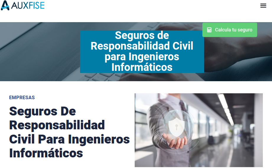 Seguros de responsabilidad civil para ingenieros informáticos