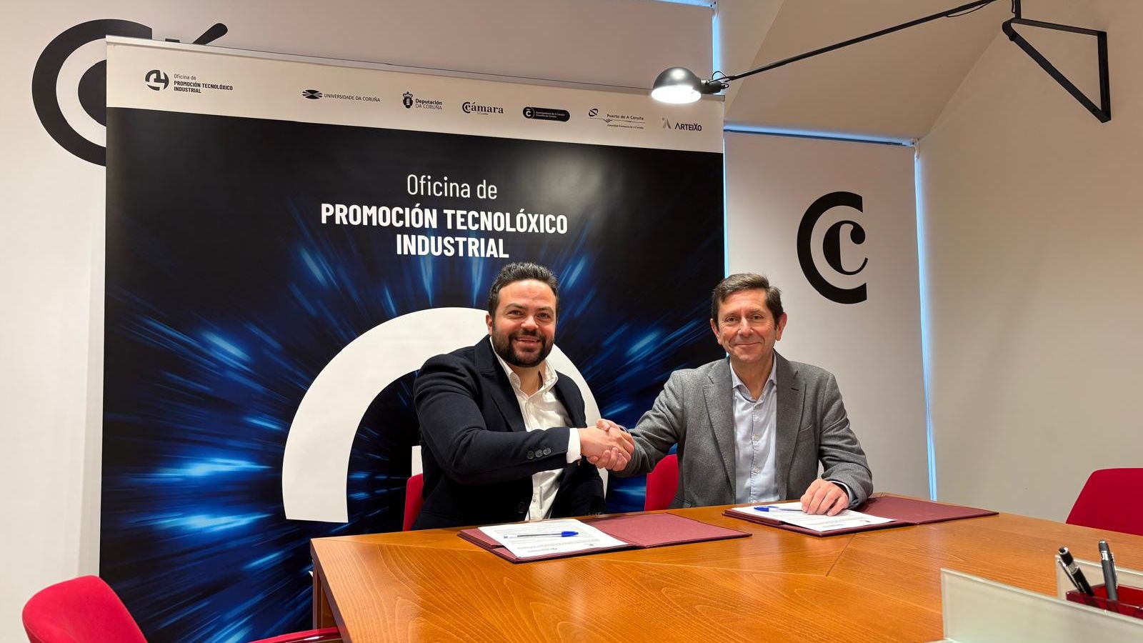 Cerceda y la Fundación para la Promoción Tecnológica e Industrial de A Coruña se alían para potenciar la captación de inversiones
