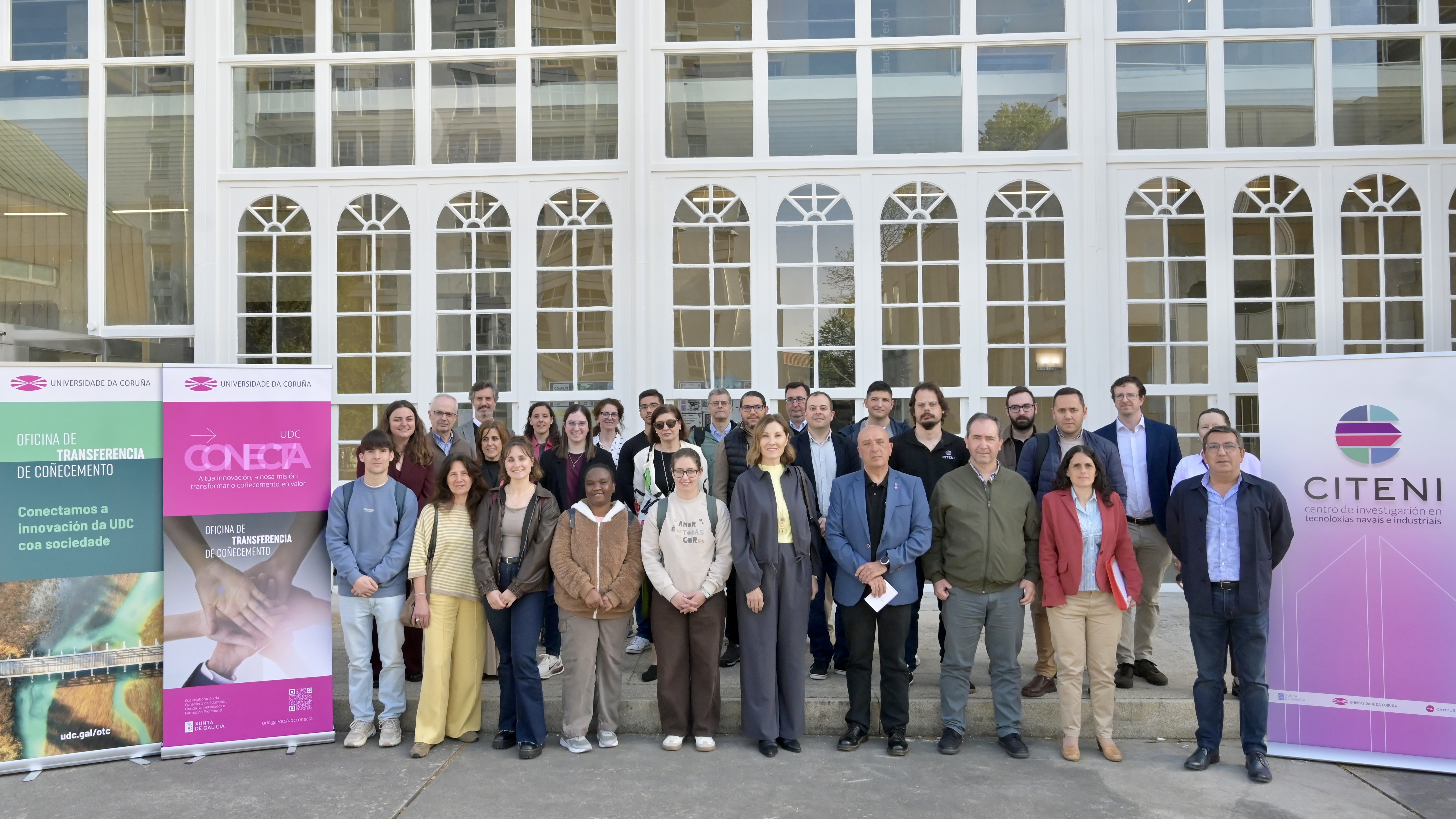 La OPTI participa en las jornadas de UDC Conecta para impulsar la conexión entre innovación, universidad y empresa en A Coruña y Ferrolterra