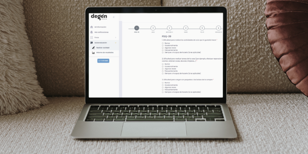 Autoevaluación en Degén: una herramienta clave y obligatoria para afinar terapias, ajustar tratamientos y mejorar tu calidad de vida