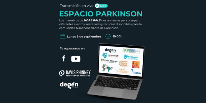 Transmisión en vivo sobre Parkinson en el Mes de la Herencia Hispana