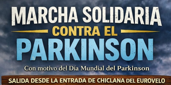 Marcha solidaria contra el Parkinson en Chiclana impulsada por el embajador Alberto Estrada