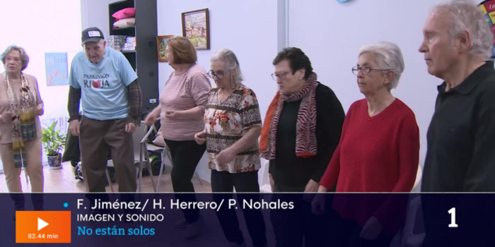 RTVE pone el foco en el día a día de las personas con párkinson