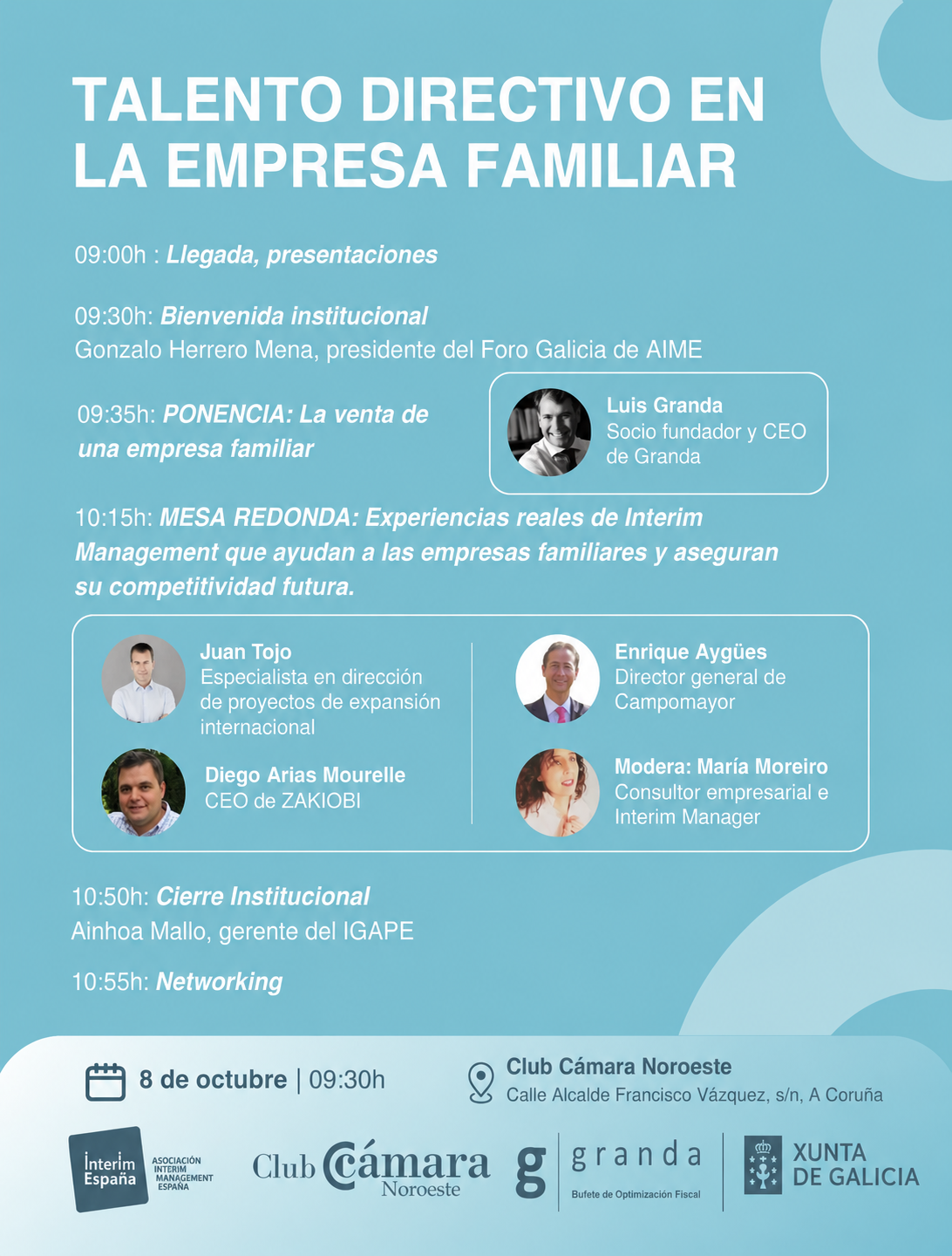 “Talento directivo en la empresa familiar” La experiencia del Interim Manager como aliado clave para afrontar los retos de las empresas familiares.