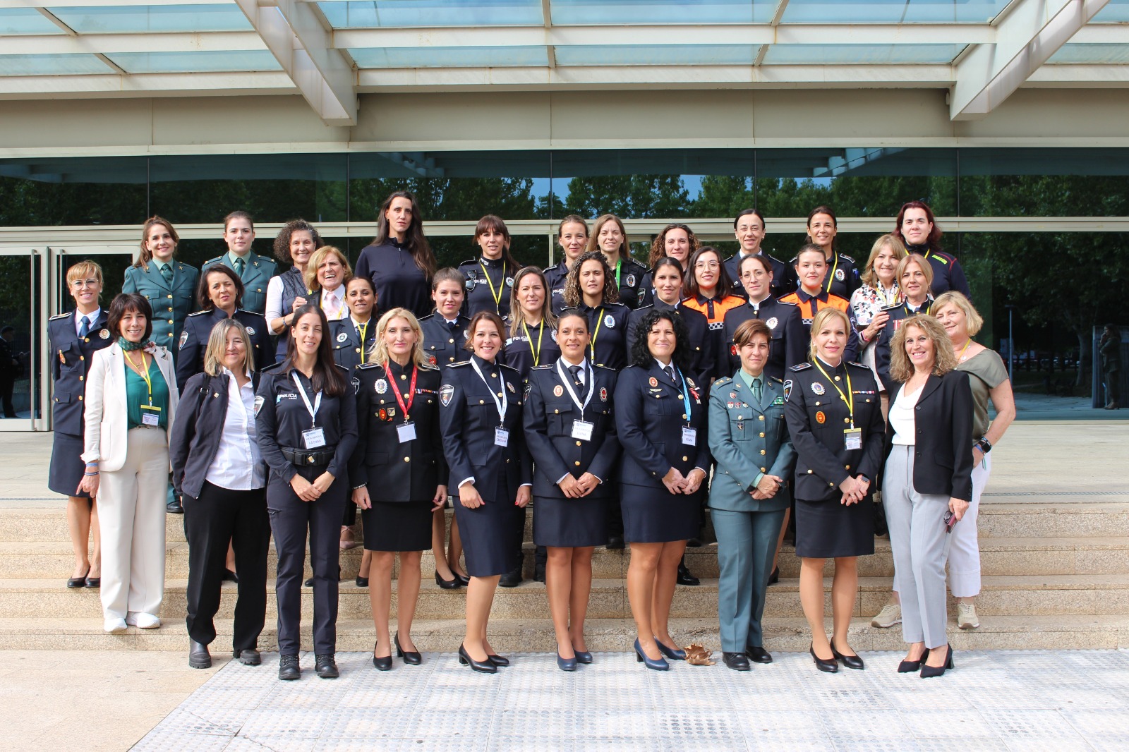 Don Benito acoge con éxito el V Encuentro de Mujeres Policías Locales de Extremadura.