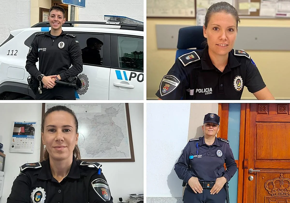 Las mujeres se abren paso en la Policía Local de los pueblos