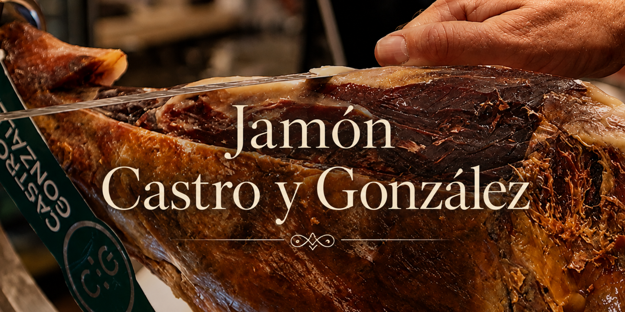 Jamón Castro y González en Jamonería La Encina