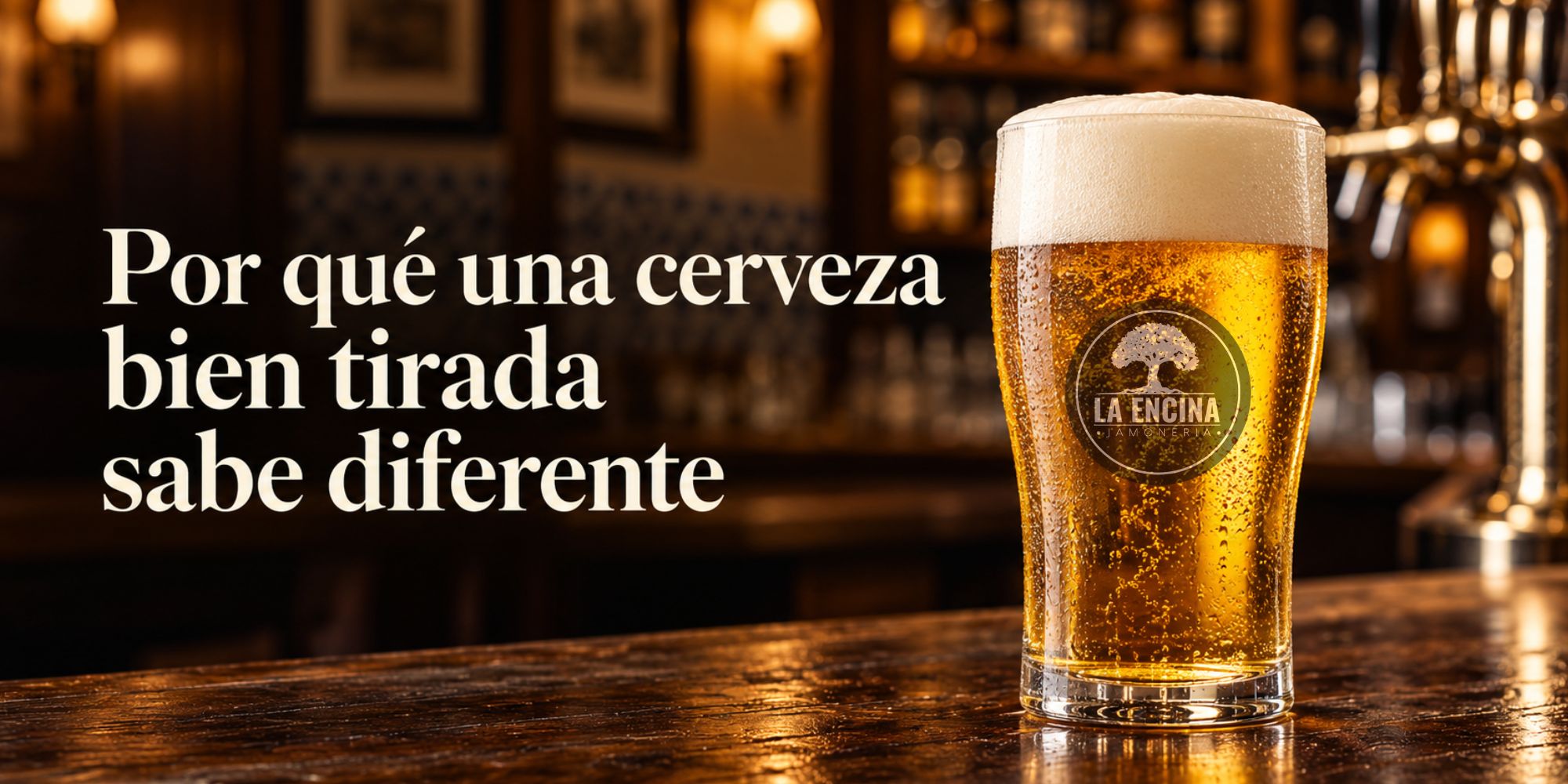 Por qué una cerveza bien tirada sabe diferente