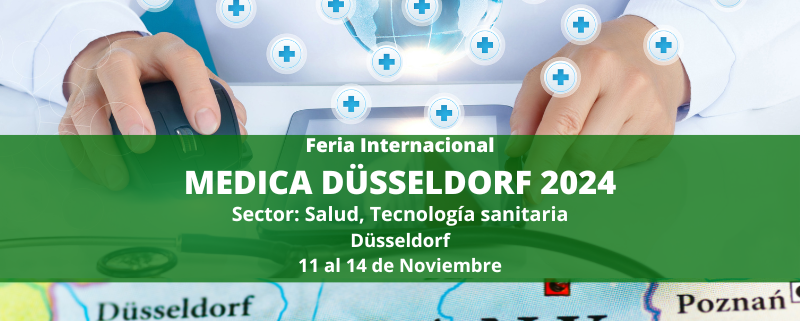 CONVOCATORIA DE AYUDAS A PYMES DE EXTREMADURA PARA LA PARTICIPACIÓN EN LA VISITA PROFESIONAL A LA FERIA MEDICA 2024, DÜSSELDORF
