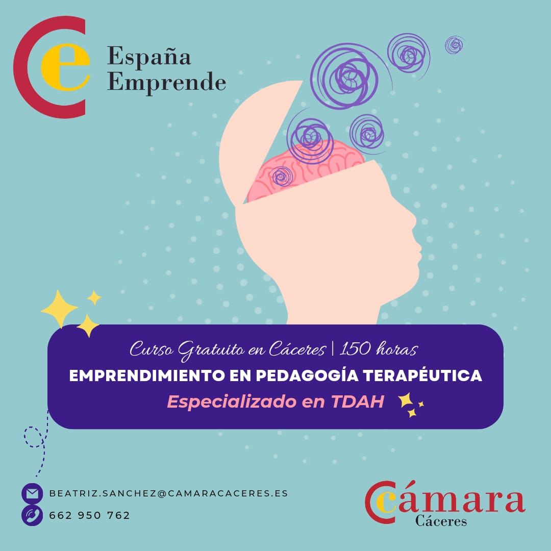Curso de Emprendimiento en Pedagogía Terapéutica (especializado en TDAH)