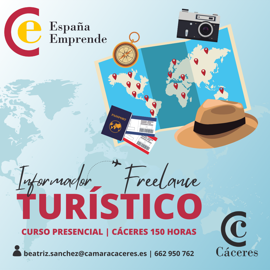 Formación INFORMADOR TURÍSTICO FREELANCE