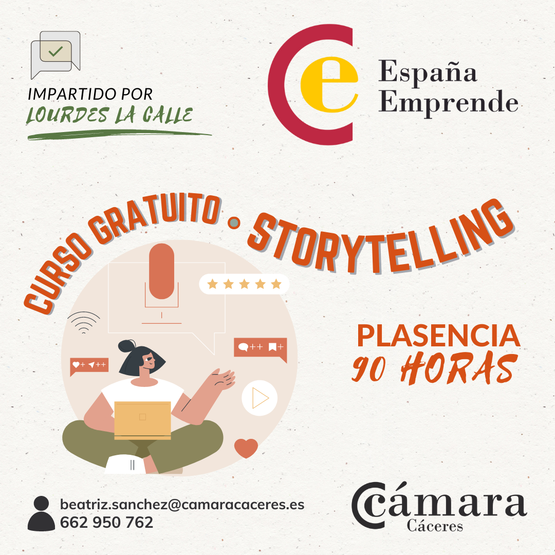 Formación en Storytelling.
