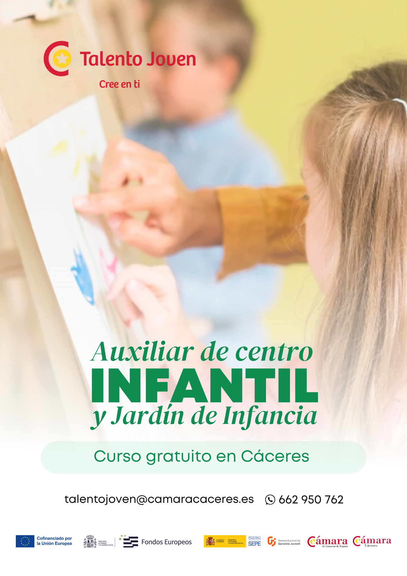 Formación Auxiliar de Centro Infantil y Jardín de Infancia