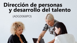 Curso de Dirección de personas y desarrollo del talento (ADGD068PO)