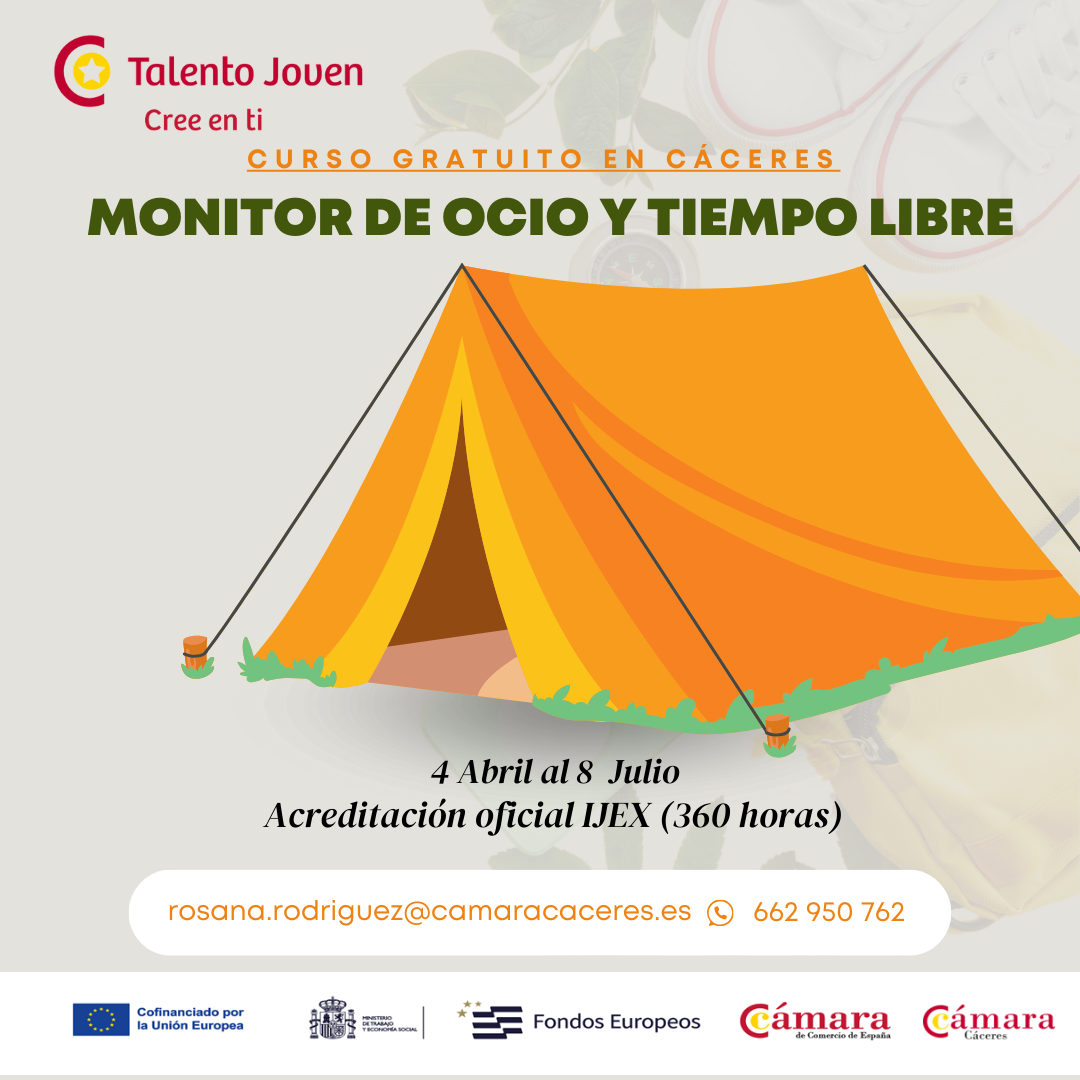 "MONITOR/A OCIO Y TIEMPO LIBRE" - 360 Horas