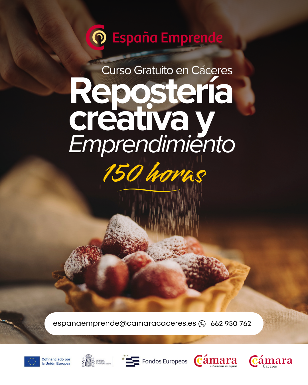 Formación en Repostería Creativa y Emprendimiento