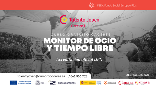 Monitor de Ocio y Tiempo Libre (Incluye titulación oficial IJEX)