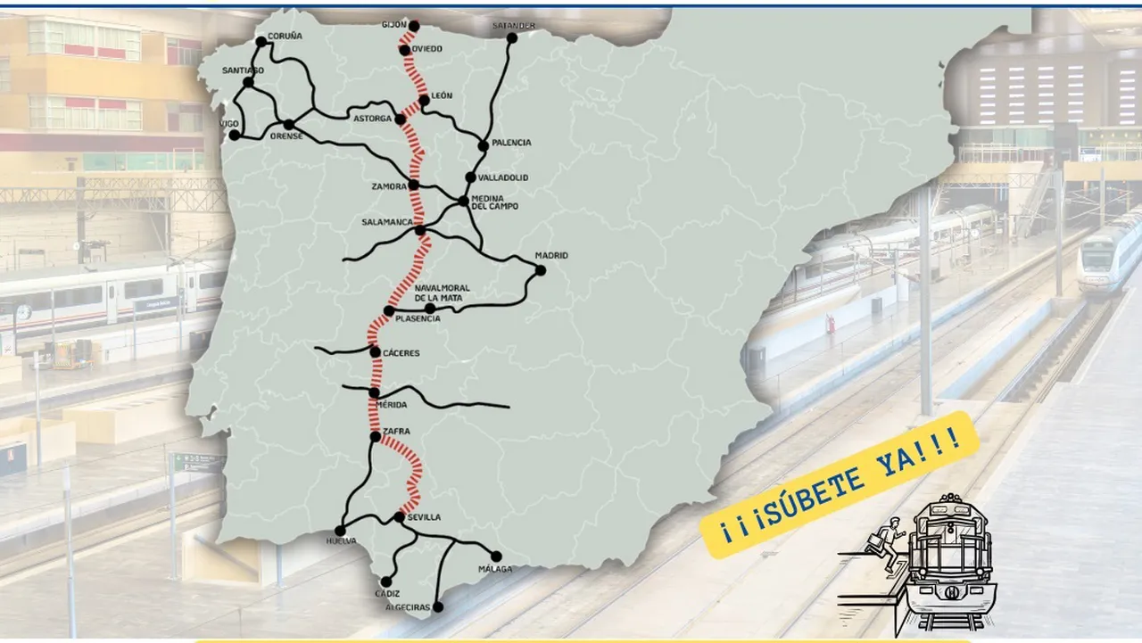 La Cámara de Comercio de Cáceres apoya la concentración por la recuperación del tren Ruta de la Plata de Zamora