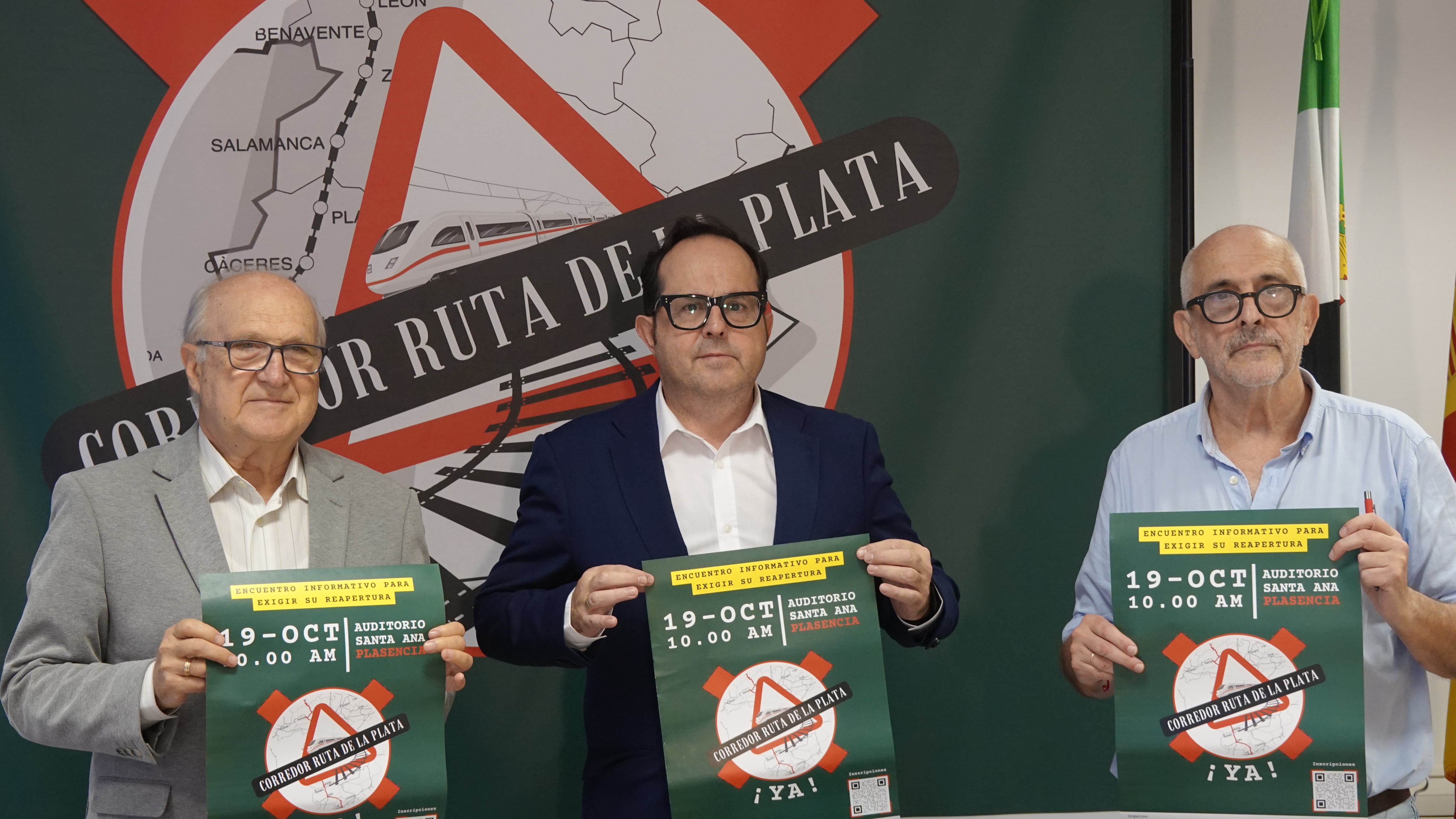 La Cámara de Comercio de Cáceres participa en el encuentro de este sábado para exigir la reapertura de Tren Ruta de la Plata