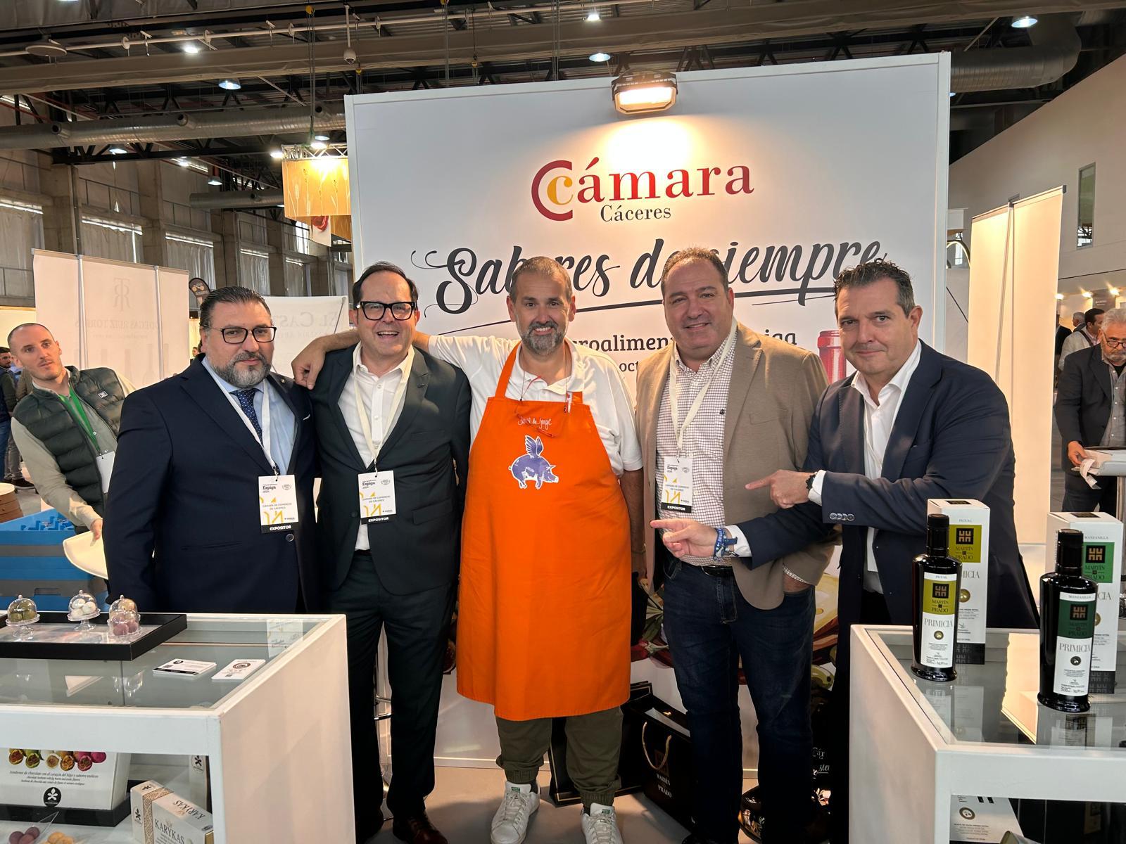Más de 200 personas visitan el estand de la Cámara de Comercio de Cáceres en la Feria Espiga 2024