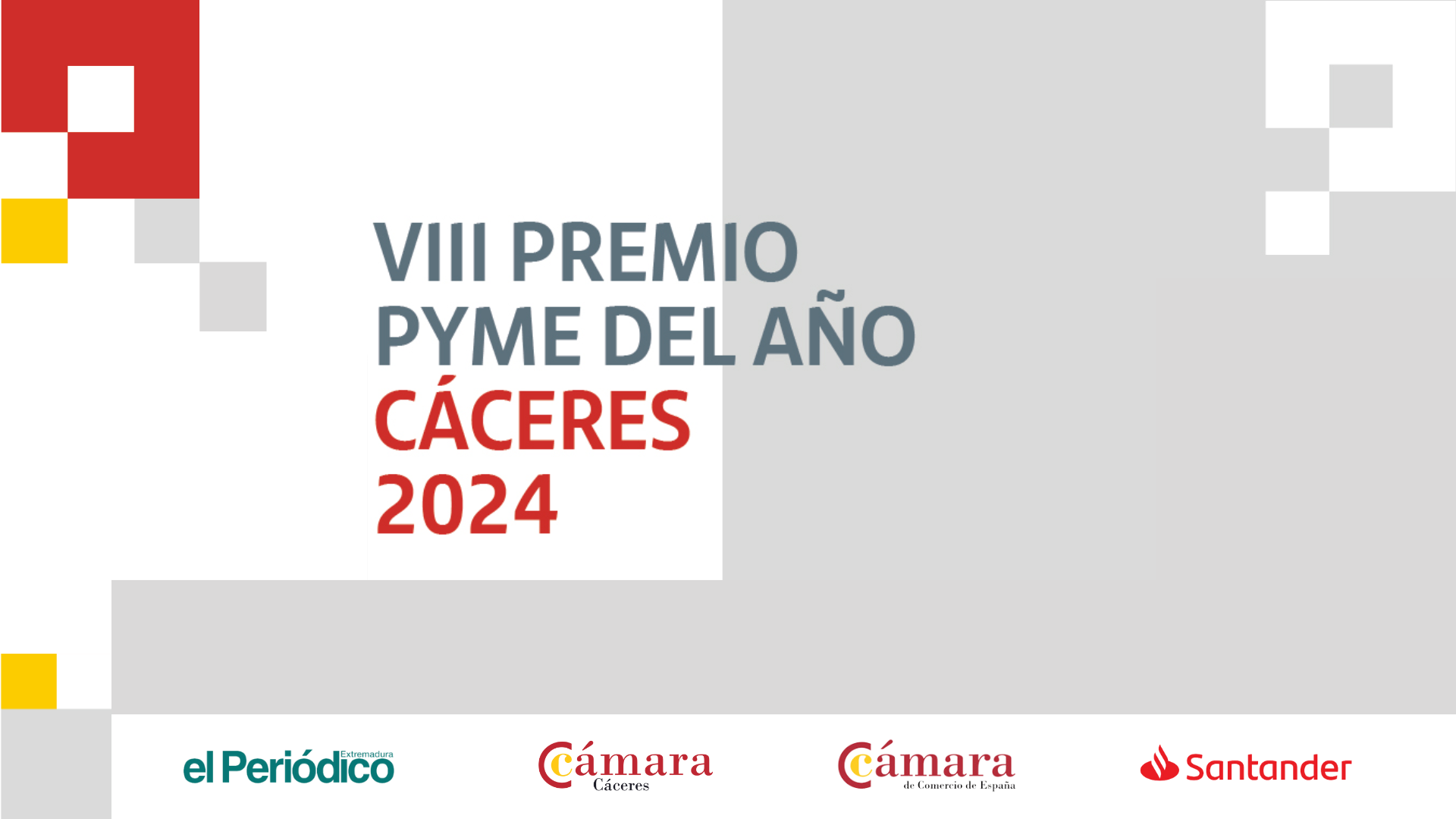 La Cámara de Comercio de la provincia de Cáceres celebra el 21 de noviembre el VIII Premio Pyme del Año