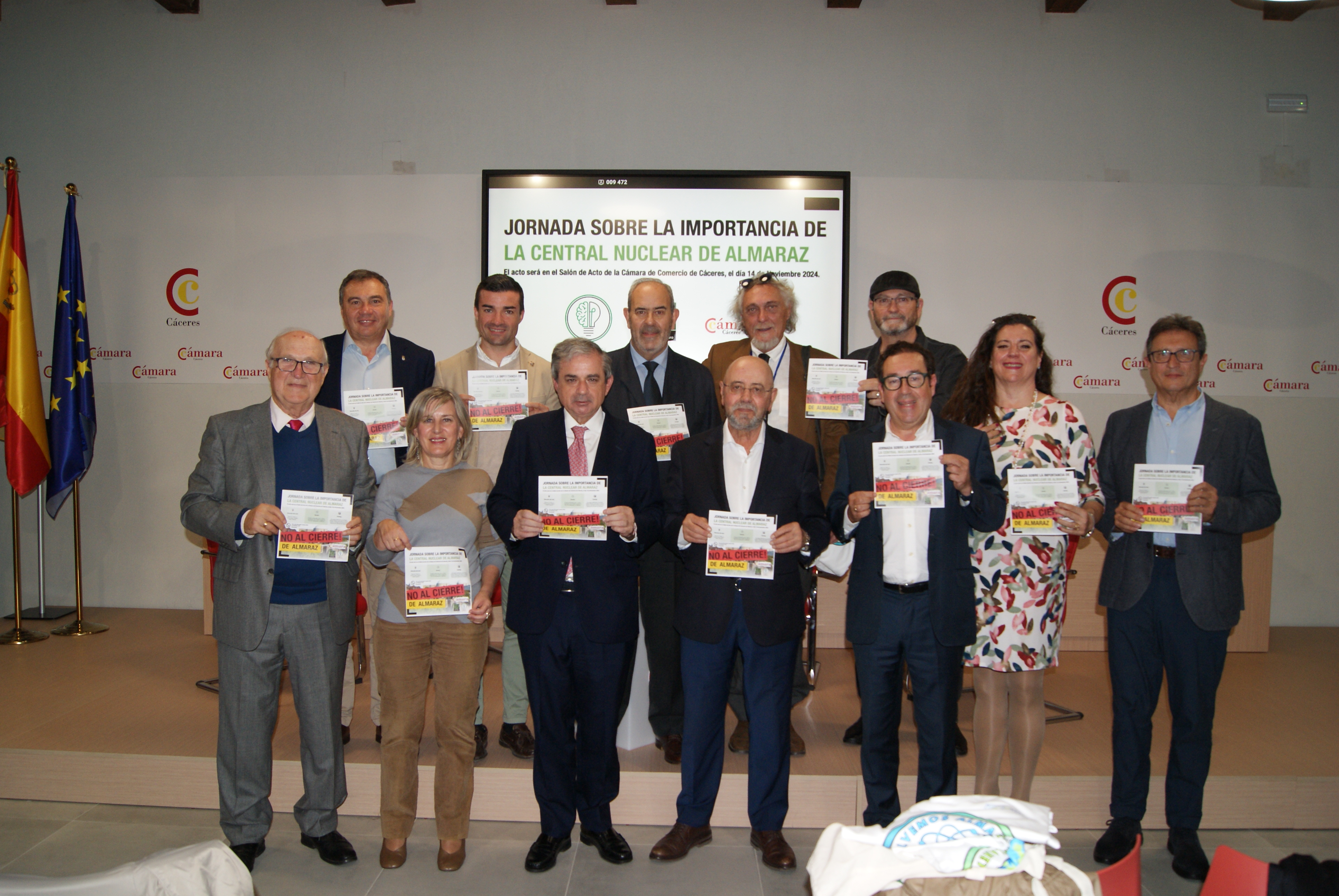 La Cámara de Comercio de Cáceres pide la continuidad de la Central Nuclear de Almaraz por su peso socioeconómico para el norte extremeño