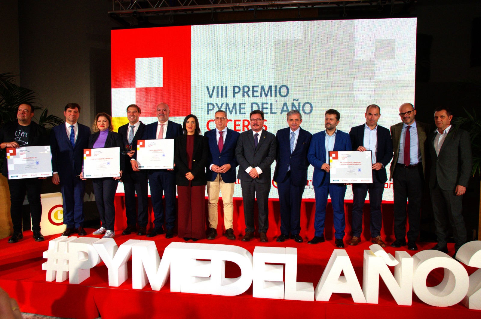 Construcciones Sevilla Nevado, Premio  Pyme del Año de Cáceres 2024