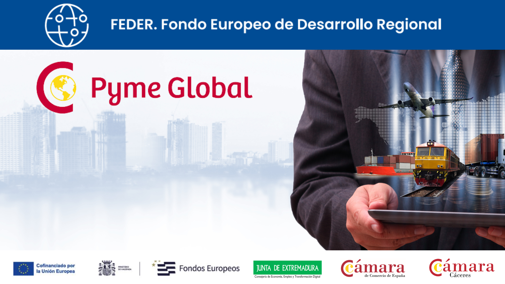 La Cámara de Comercio de Cáceres abre convocatorias para expandir mundialmente el potencial empresarial extremeño en tres ferias internacionales