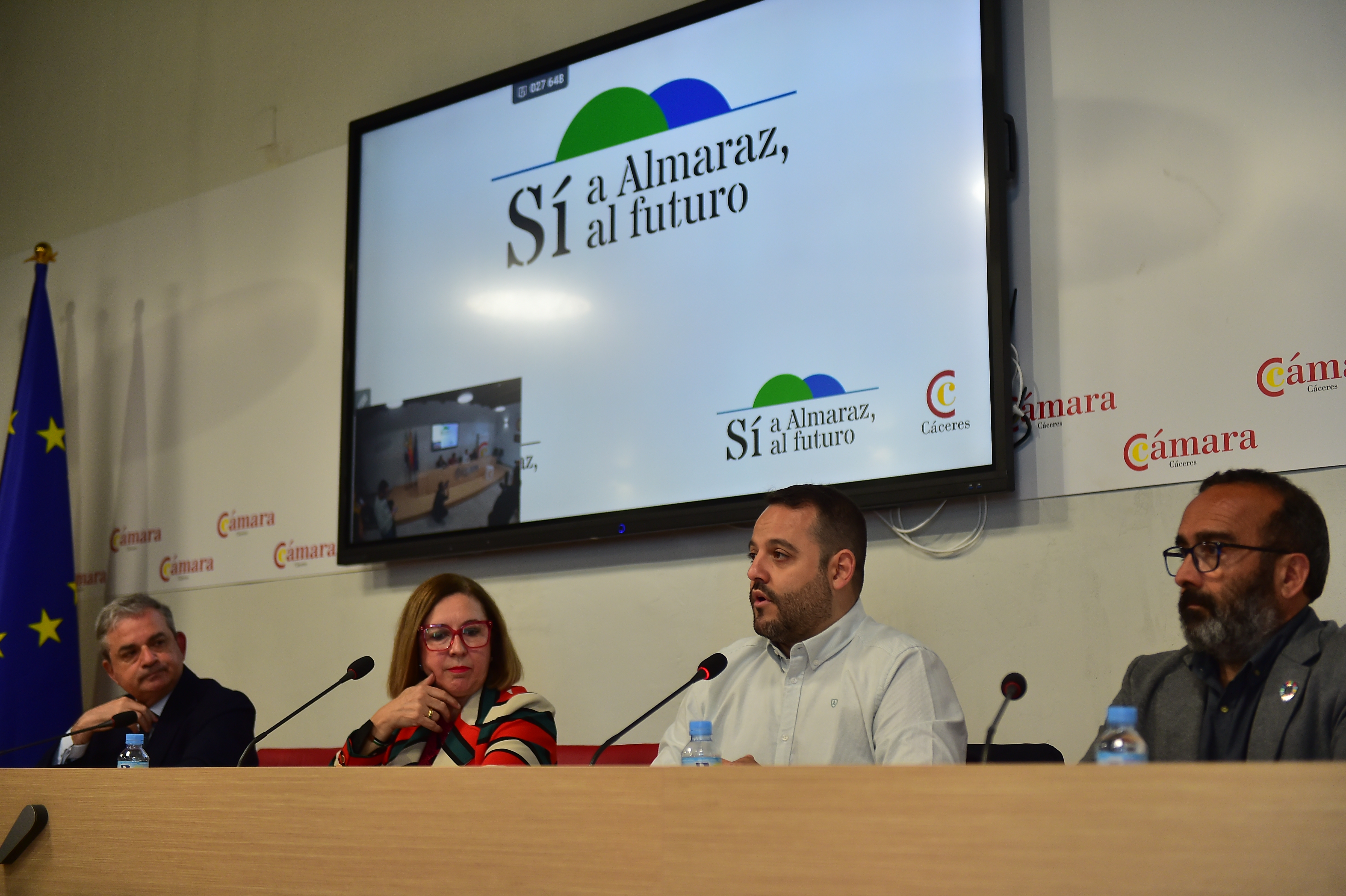 La Cámara de Comercio de Cáceres se suma al ‘Gran Apagón’ para reivindicar la continuidad de la central nuclear de Almaraz