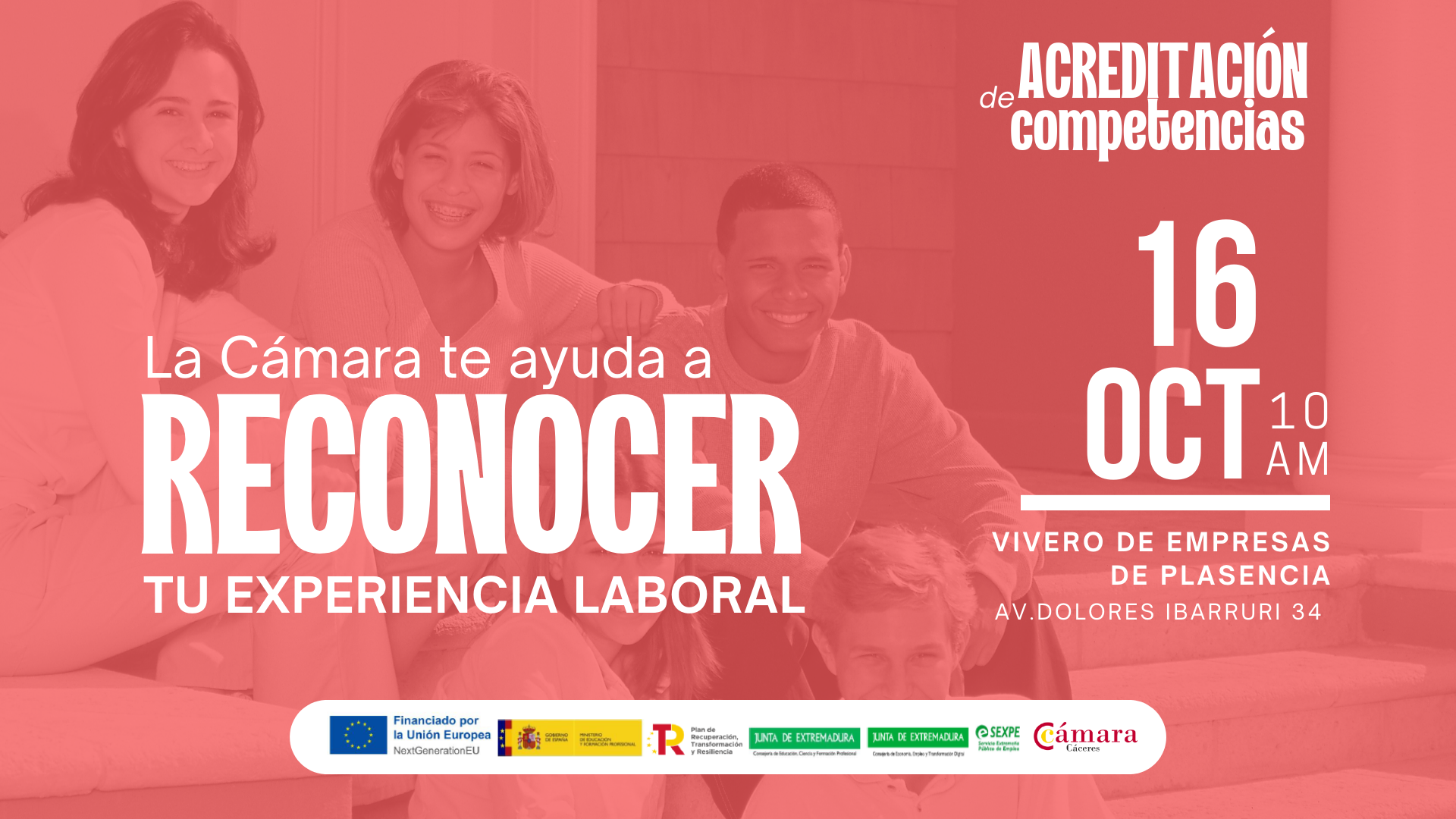 La Cámara de Comercio de Cáceres celebra un encuentro con ONG para dar a conocer los beneficios del Programa de Acreditación de Competencias Profesionales