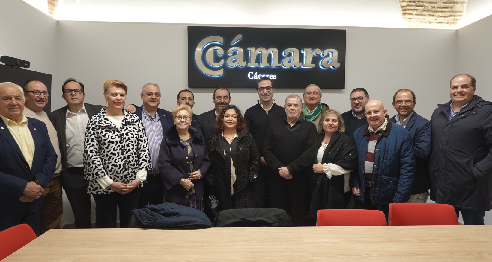 Encuentro empresarial del ministro de Economía, Comercio y Empresa en la Cámara de Comercio de Cáceres
