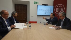 La Cámara de Comercio de Cáceres da la bienvenida a la nueva dirección de Extraval y destaca su papel clave en la financiación de las pymes y autónomos extremeños