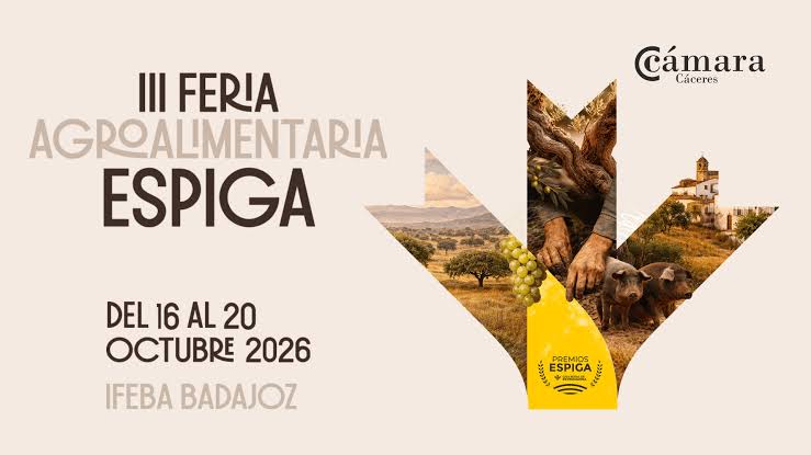 La Cámara de Comercio de Cáceres contará con un amplio stand en la III Feria Espiga para impulsar el talento agroalimentario de la provincia