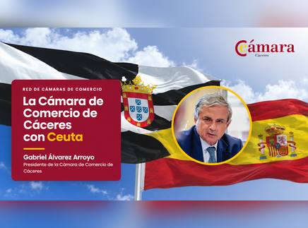 Las Cámaras de Comercio izan la bandera de Ceuta en toda España en apoyo a la sociedad y a las empresas de la Ciudad Autónoma