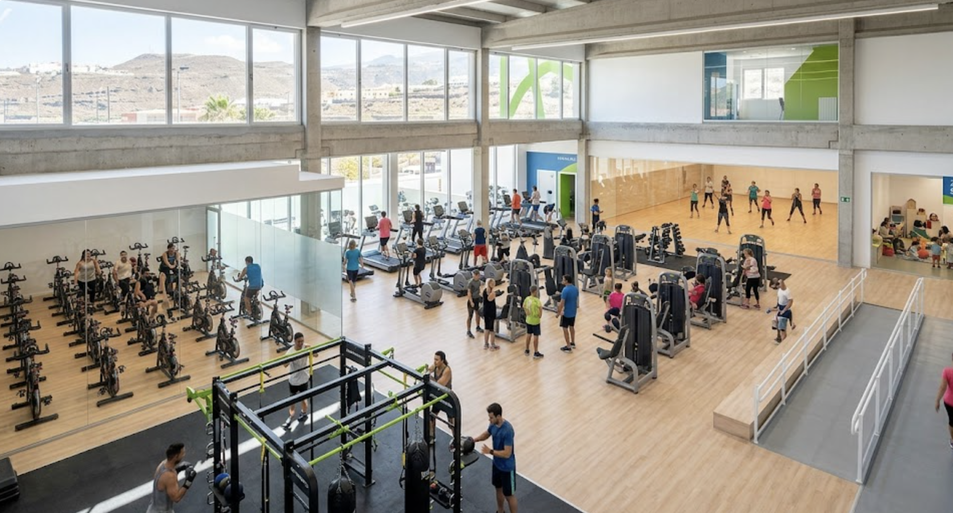 El centro Dácil Cabrera se renueva con nuevas zonas de fitness y box