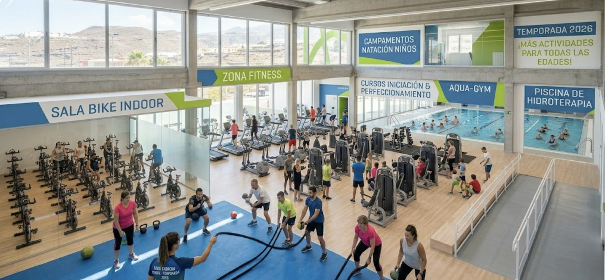 Nuevas actividades y cursos 2026 en el centro de Añaza